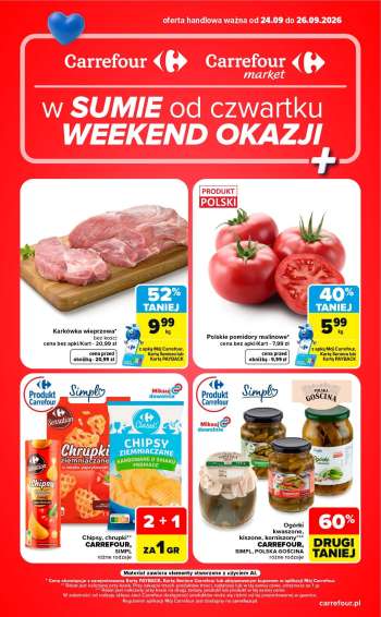 Gazetka Carrefour - 24.09.2026 - 26.09.2026.