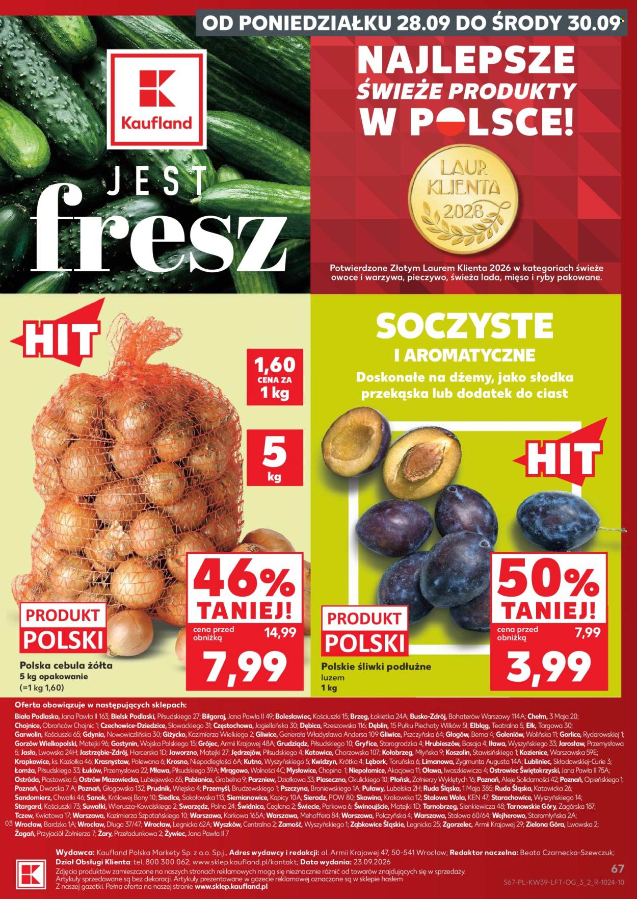 Gazetka Kaufland - 24.09.2026 - 30.09.2026. Strona 67