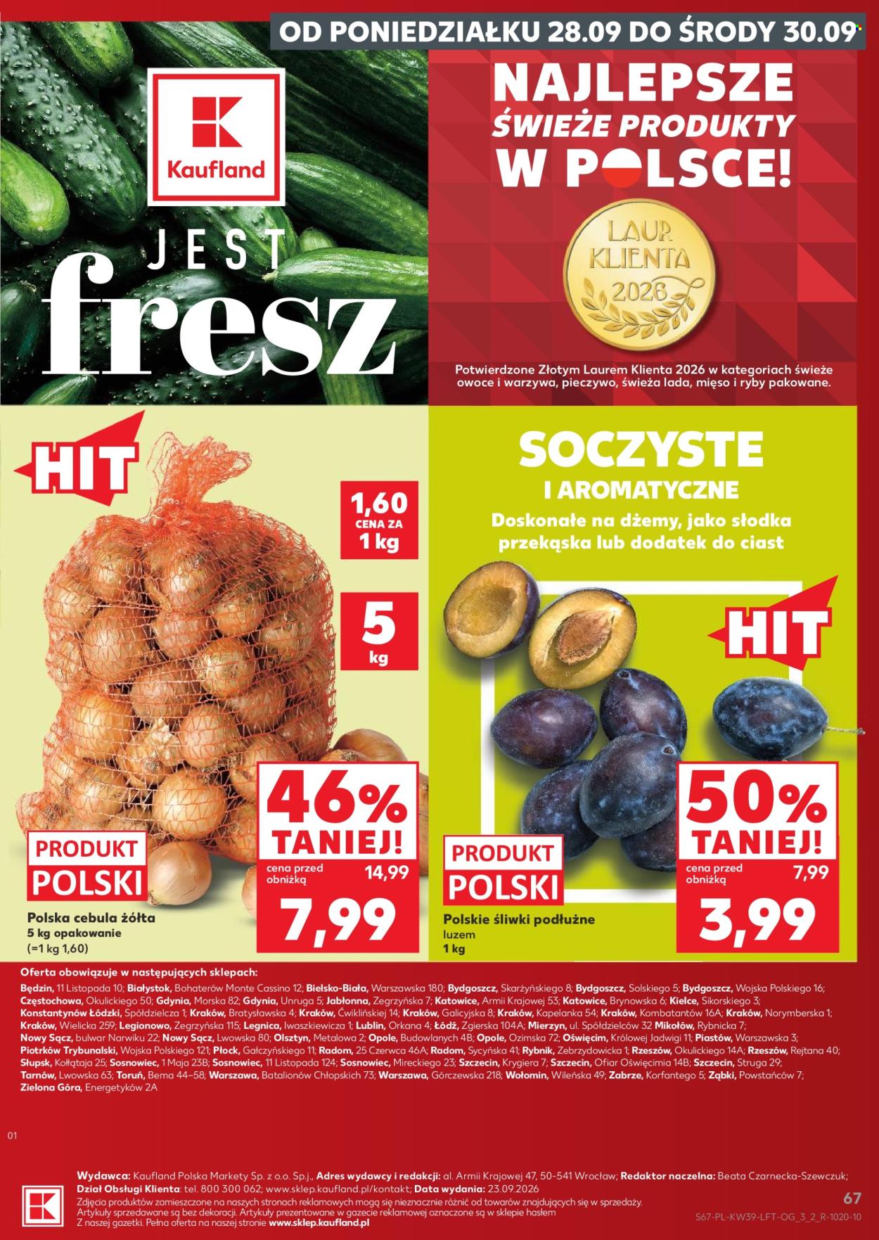 Gazetka Kaufland - 24.09.2026 - 30.09.2026. Strona 67