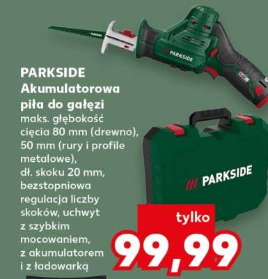 PARKSIDE Akumulatorowa piła do gałęzi