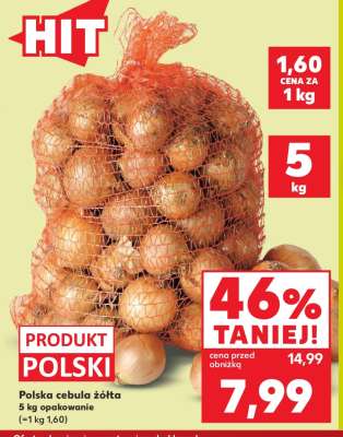 Polska cebula żółta