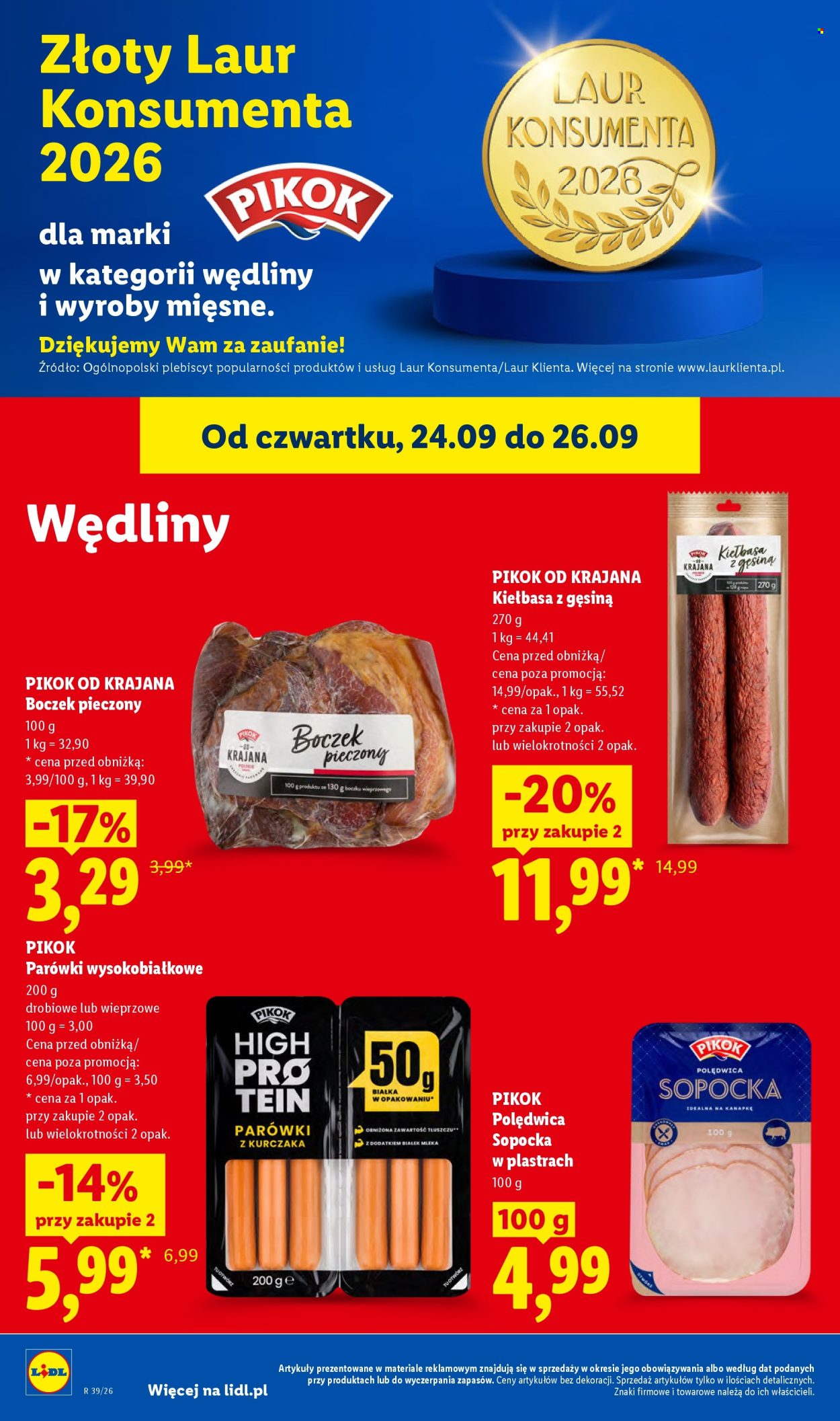 Gazetka Lidl - 24.09.2026 - 26.09.2026. Strona 62