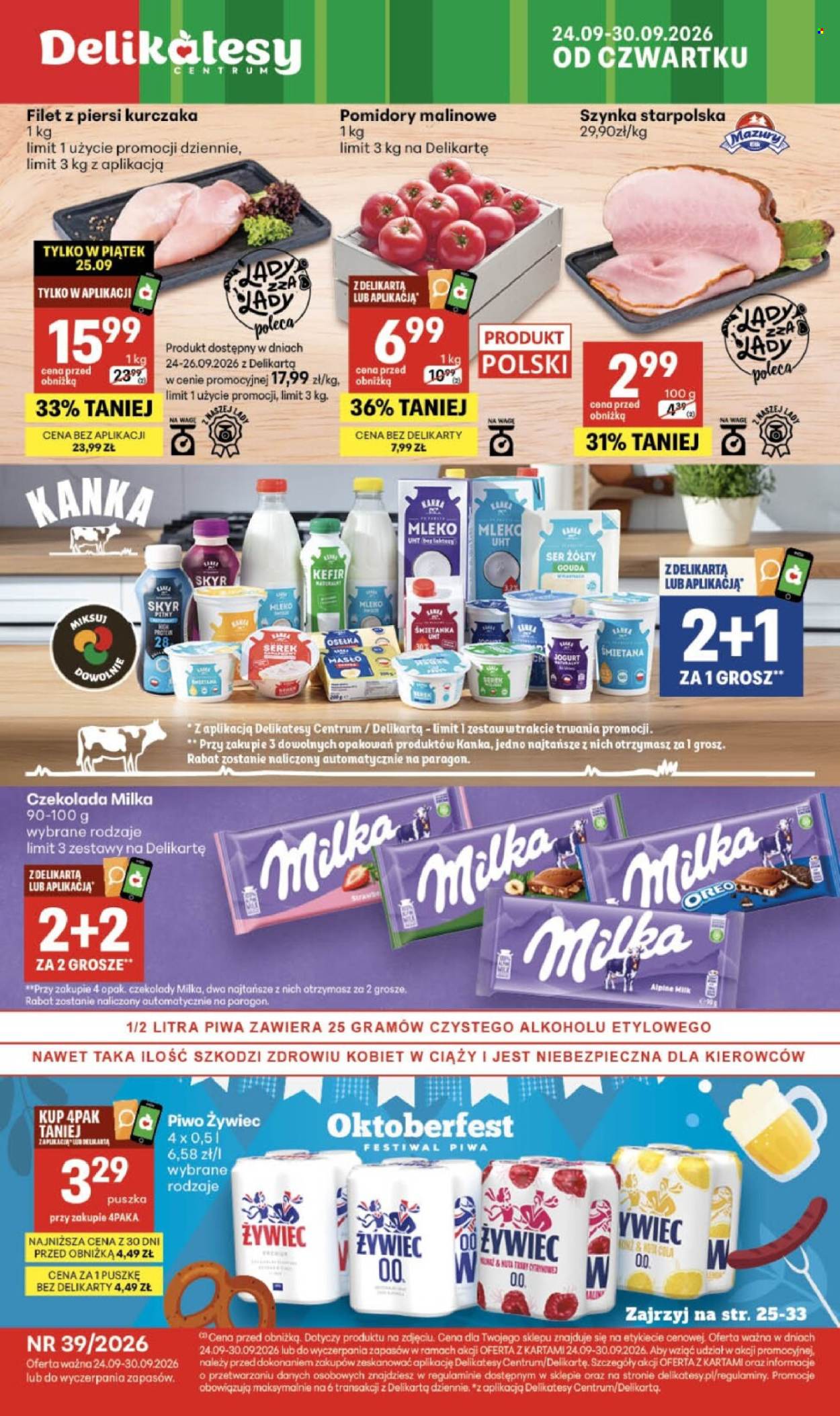Gazetka Delikatesy Centrum - 24.09.2026 - 30.09.2026. Strona 1