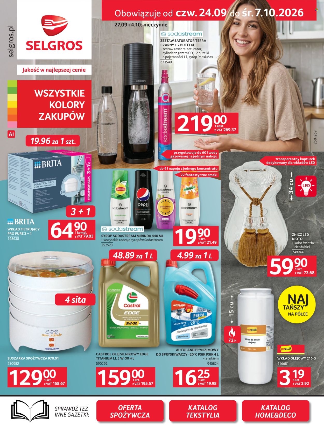 Gazetka Selgros - 24.09.2026 - 7.10.2026. Strona 1