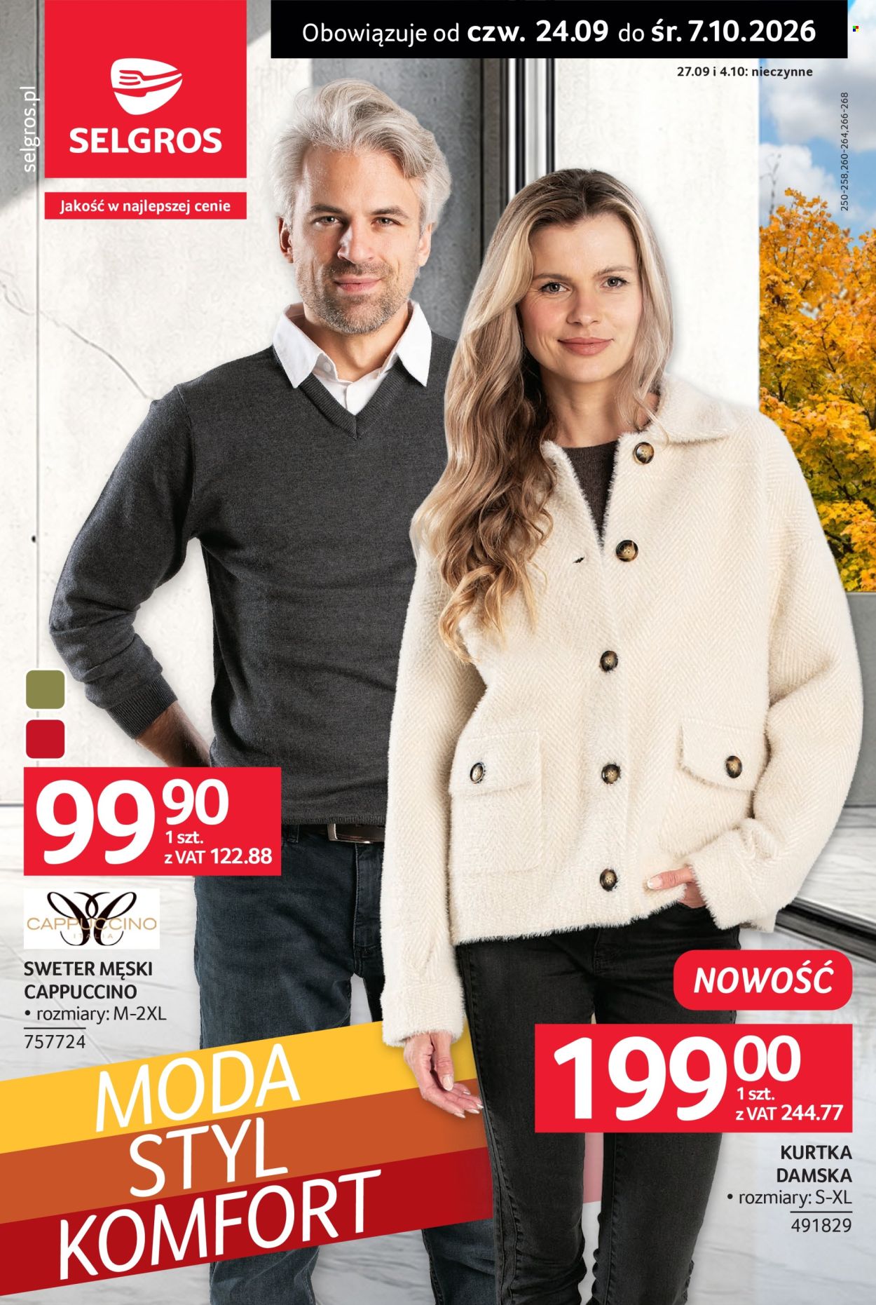 Gazetka Selgros - 24.09.2026 - 7.10.2026. Strona 1