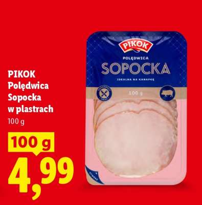 PIKOK Polędwica sopocka w plastrach