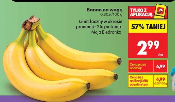 Banan na wagę