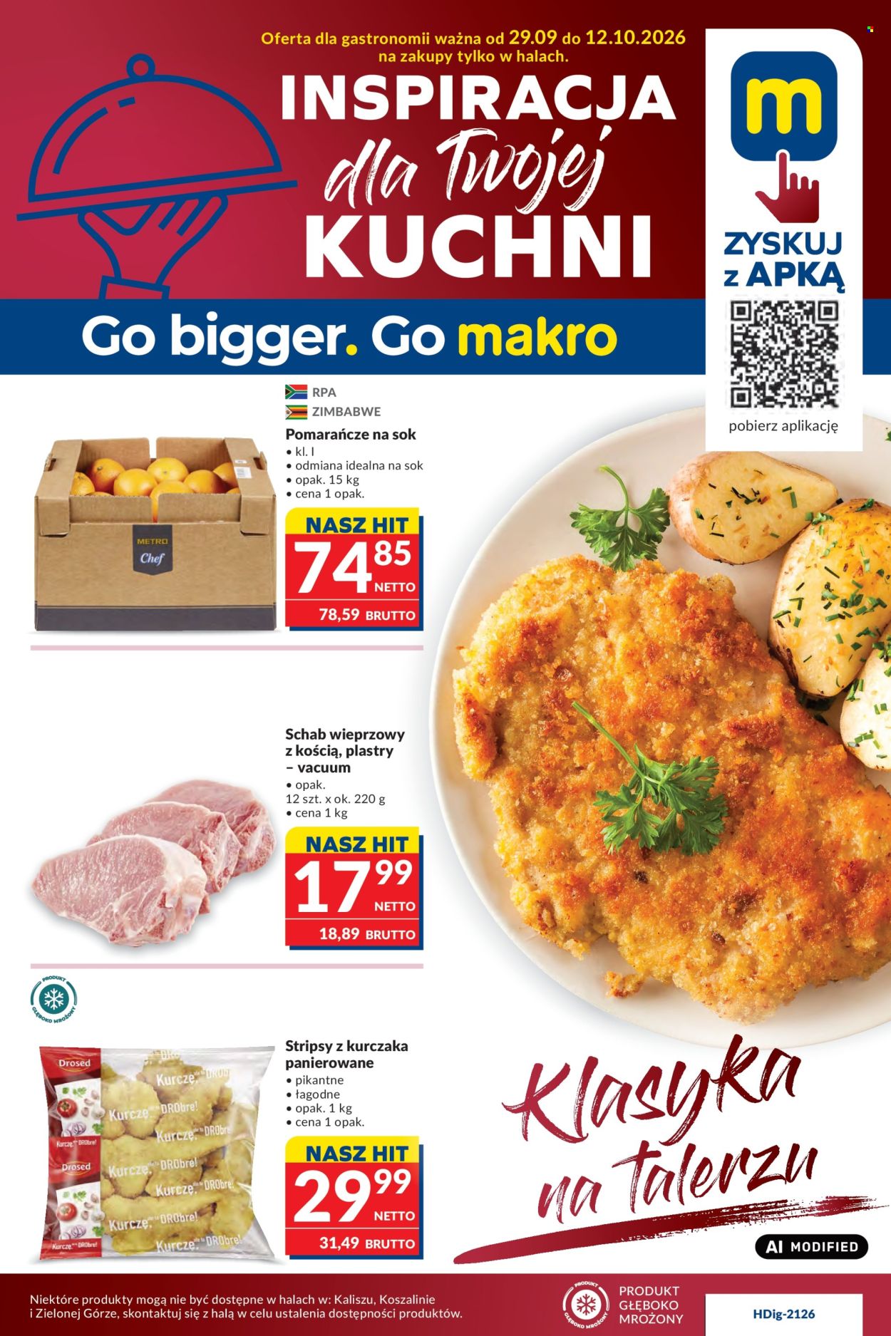Leták Makro - 29.9.2026 - 12.10.2026. Strana 1