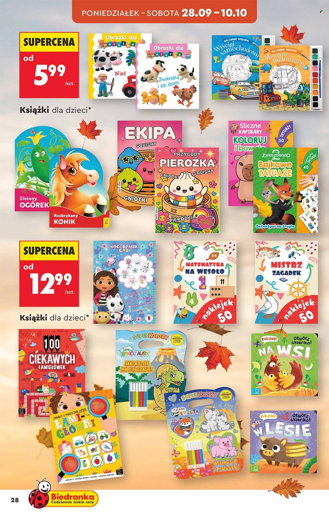 Gazetka Biedronka - 28.09.2026 - 14.10.2026. Strona 28
