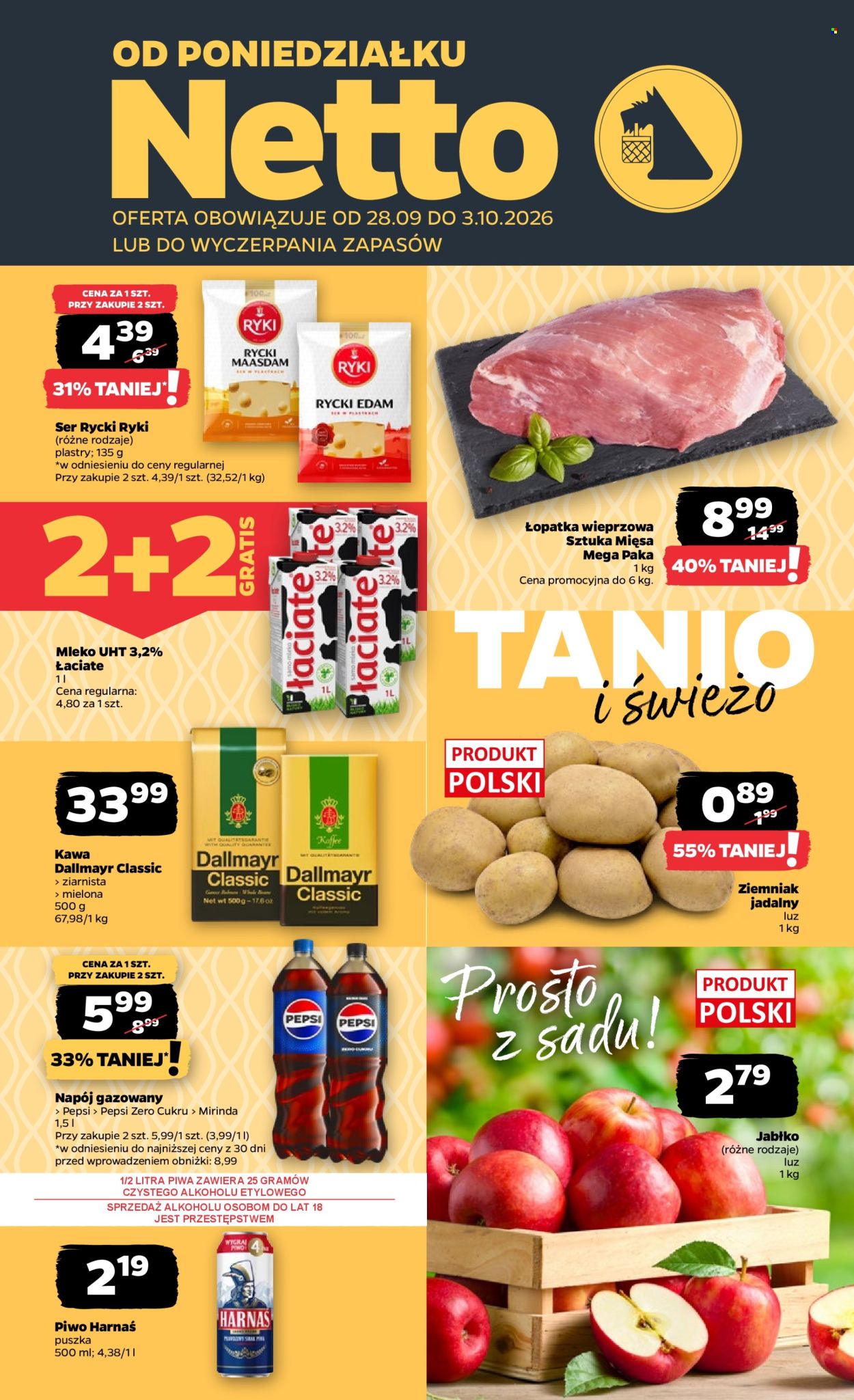Gazetka Netto - 28.09.2026 - 3.10.2026. Strona 1