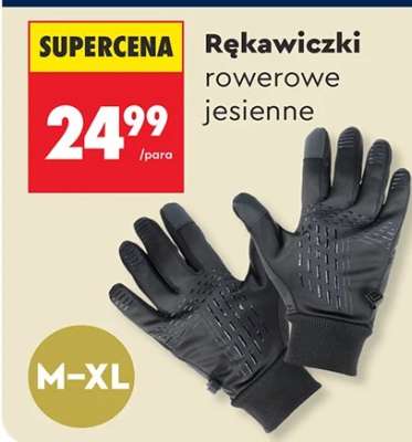 Rękawiczki rowerowe jesienne
