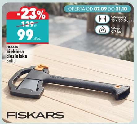 FISKARS Siekiera ciesielska Solid