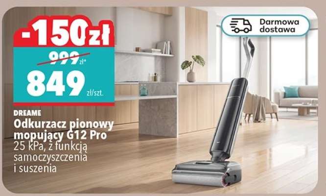 DREAME Odkurzacz pionowy mopujący G12 Pro