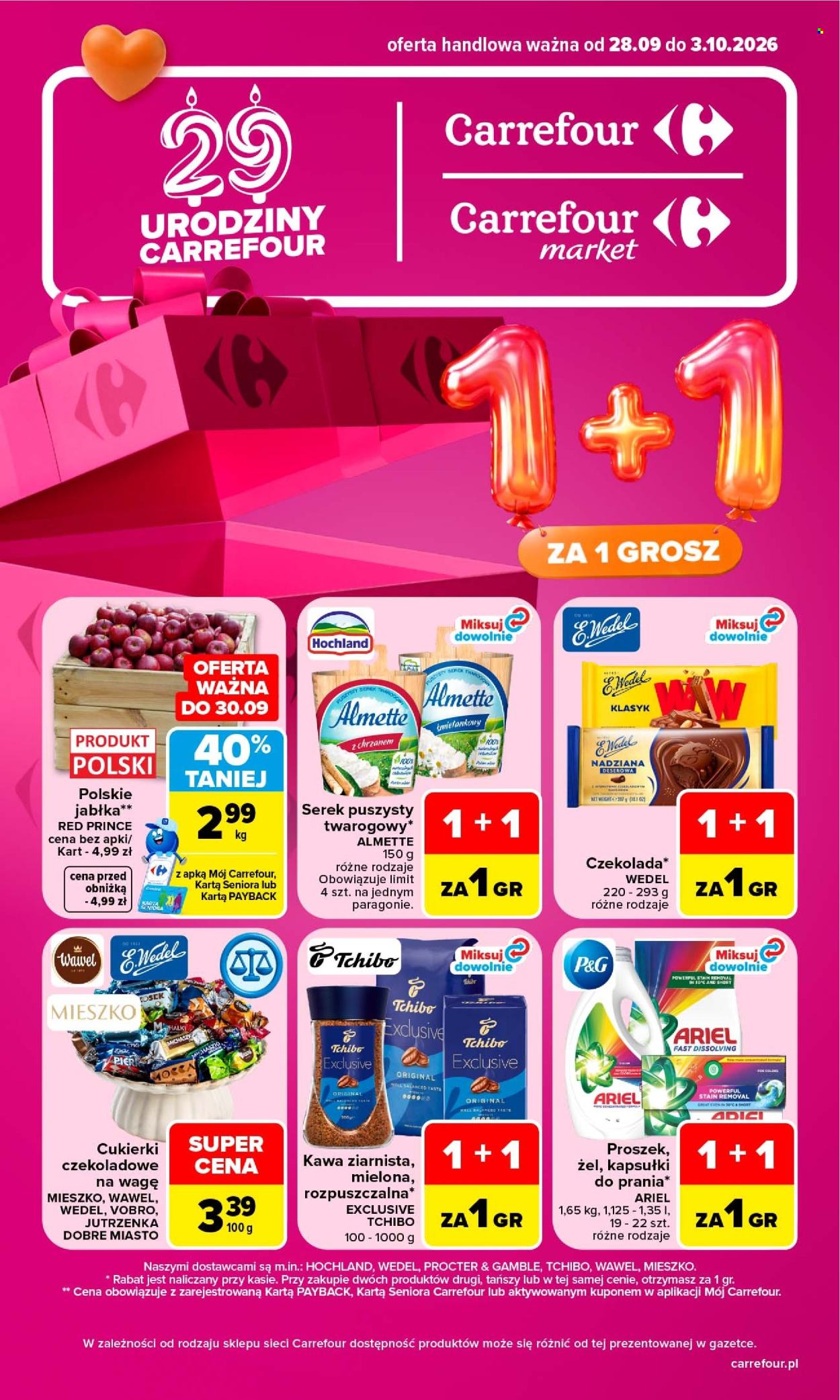 Gazetka Carrefour - 28.09.2026 - 3.10.2026. Strona 1