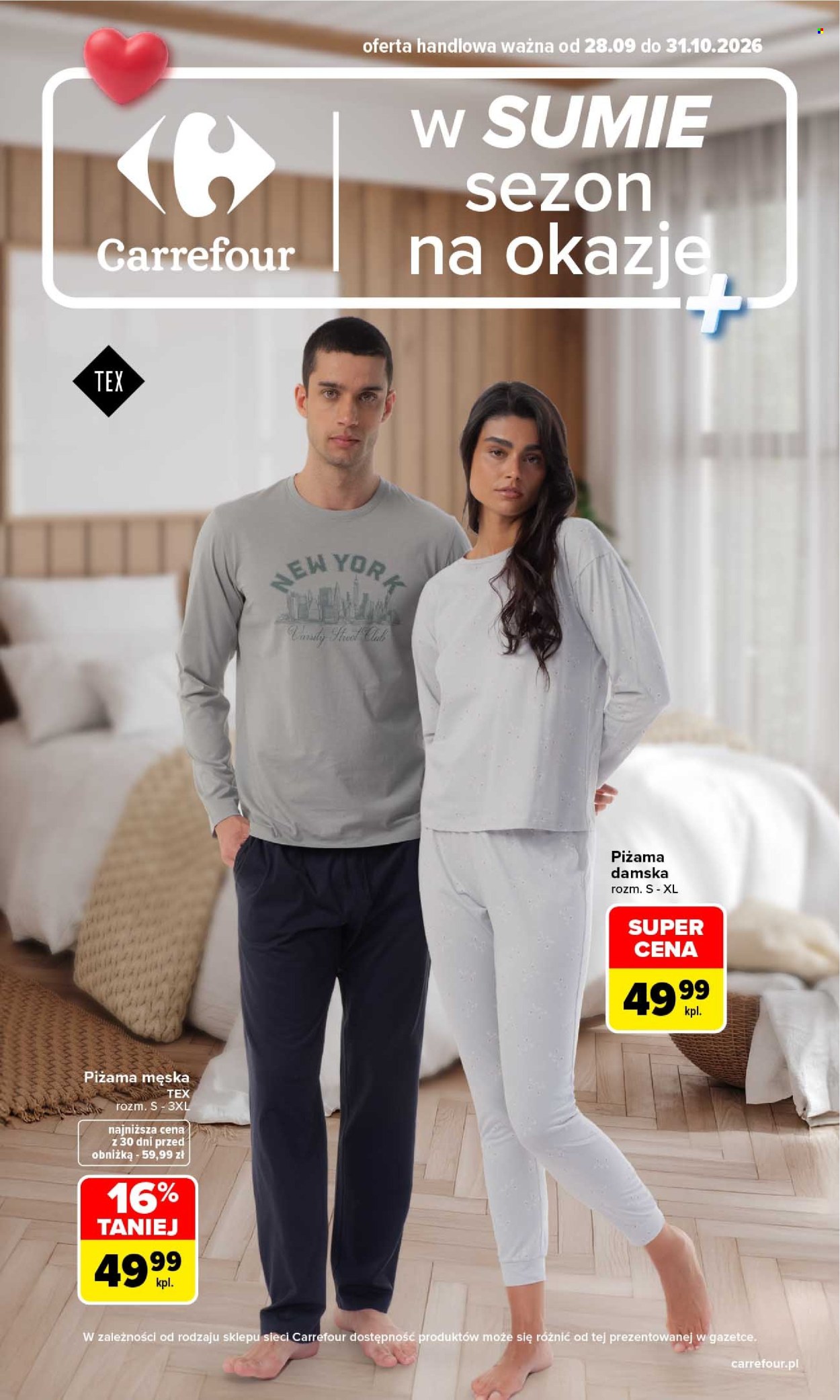 Gazetka Carrefour - 28.09.2026 - 31.10.2026. Strona 1