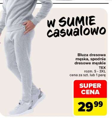 Bluza dresowa męska, spodnie dresowe męskie
