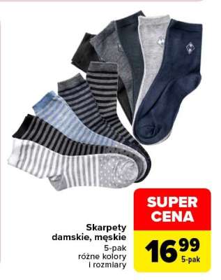 Skarpety damskie, męskie