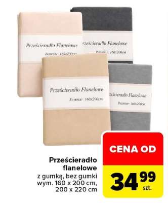 Prześcieradło flanelowe