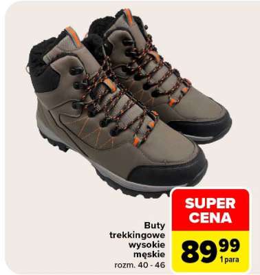 Buty trekkingowe wysokie męskie