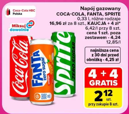 Coca-Cola • Fanta • Sprite