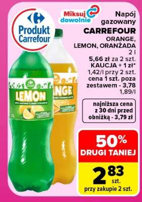 CARREFOUR ORANGE, LEMON, ORANŻADA