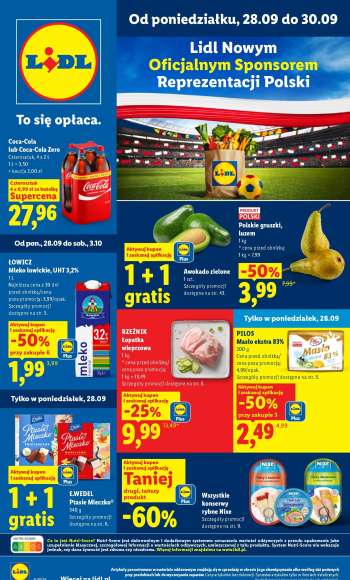 thumbnail - Gazetka Lidl - Od poniedziałku