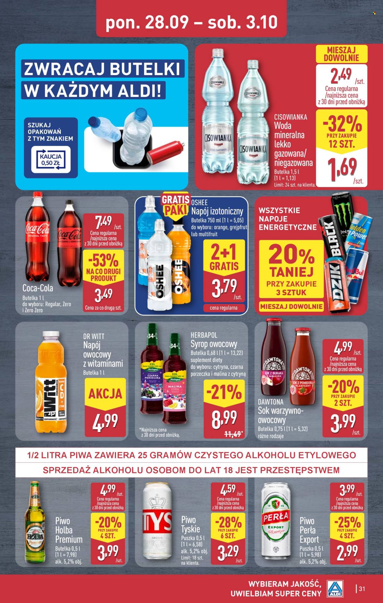 Gazetka ALDI - 28.09.2026 - 3.10.2026. Strona 31