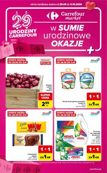 Gazetka Carrefour Market - 29.09.2026 - 5.10.2026.