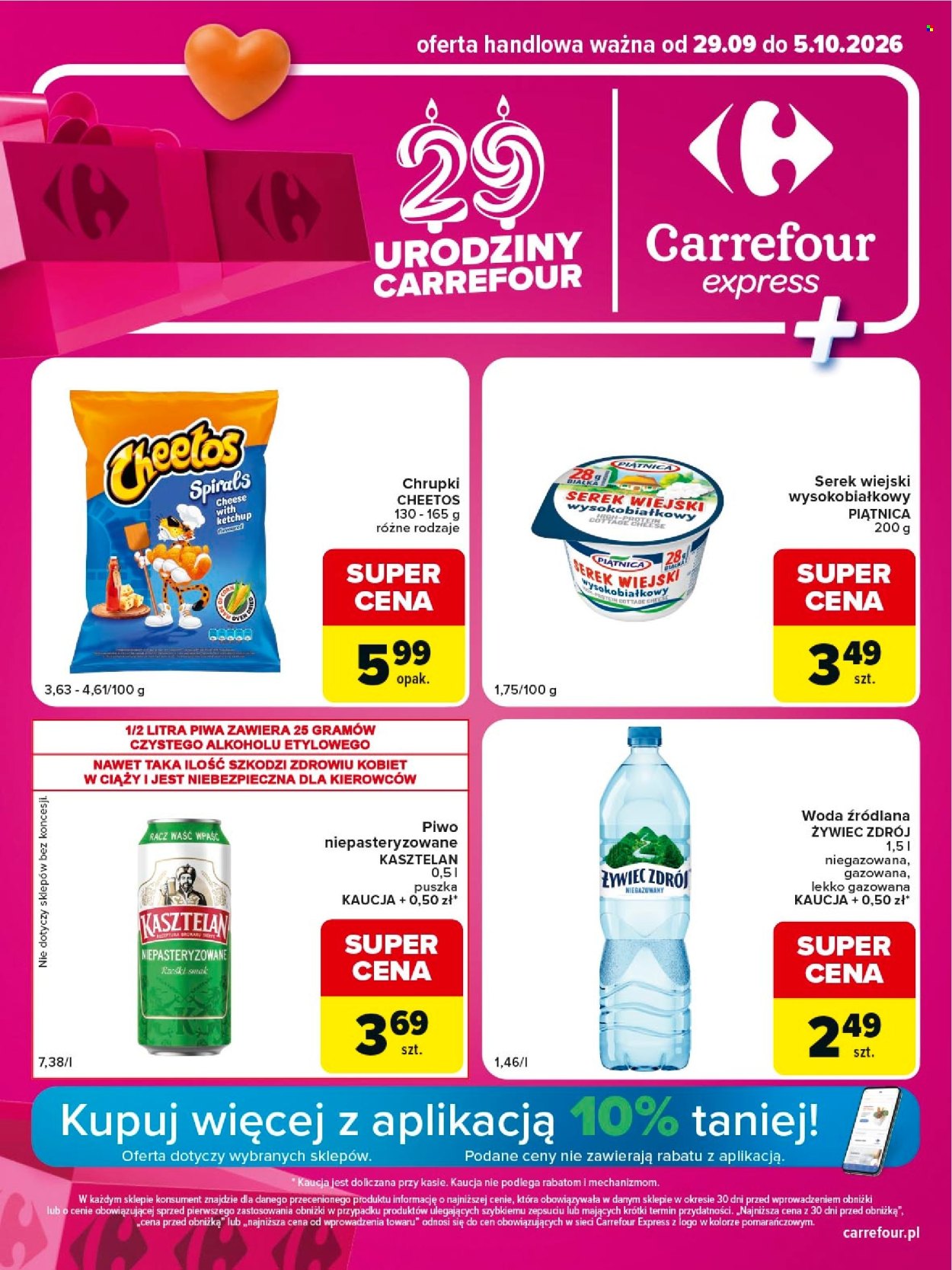 Gazetka Carrefour Express - 29.09.2026 - 5.10.2026. Strona 1
