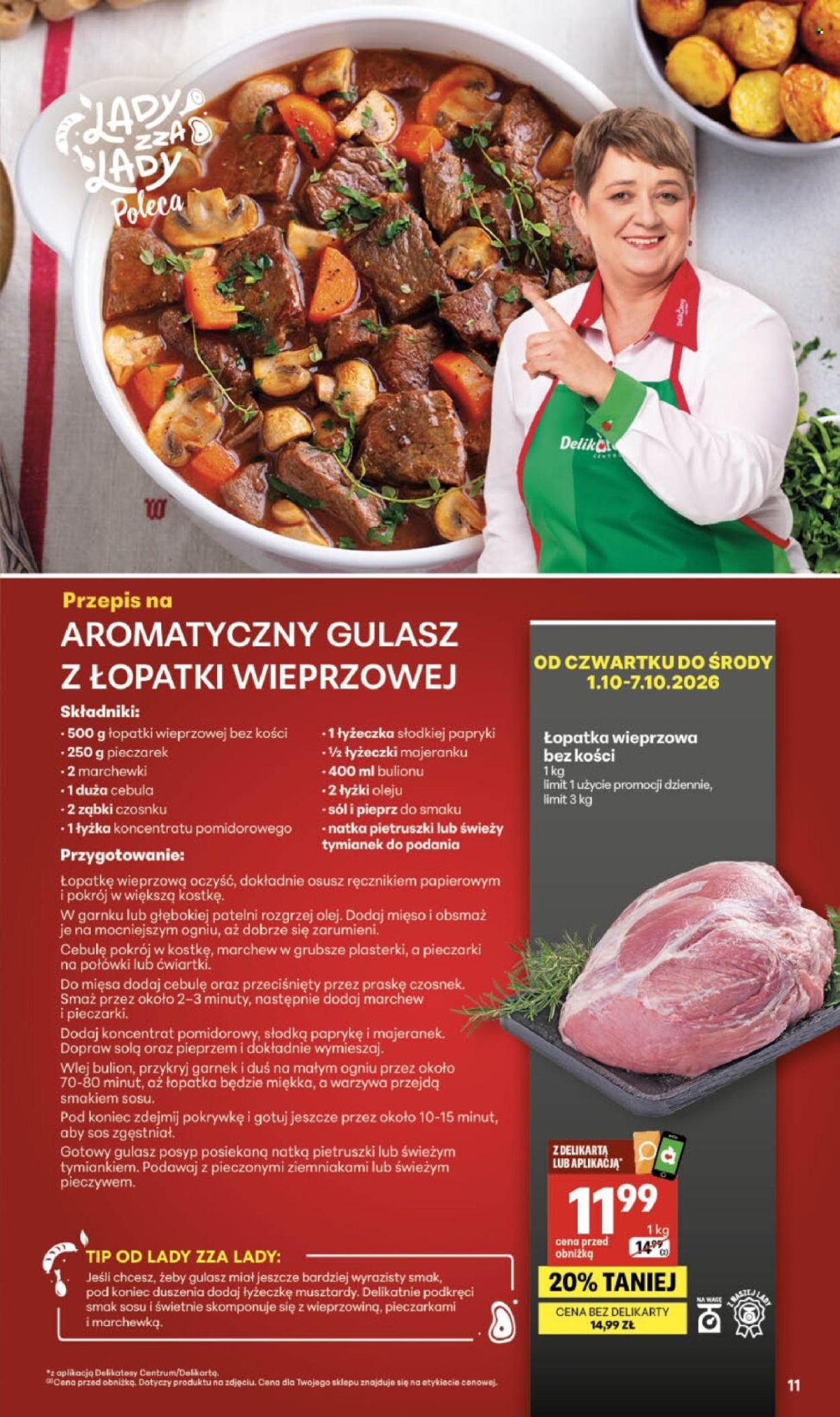 Gazetka Delikatesy Centrum - 1.10.2026 - 7.10.2026. Strona 11