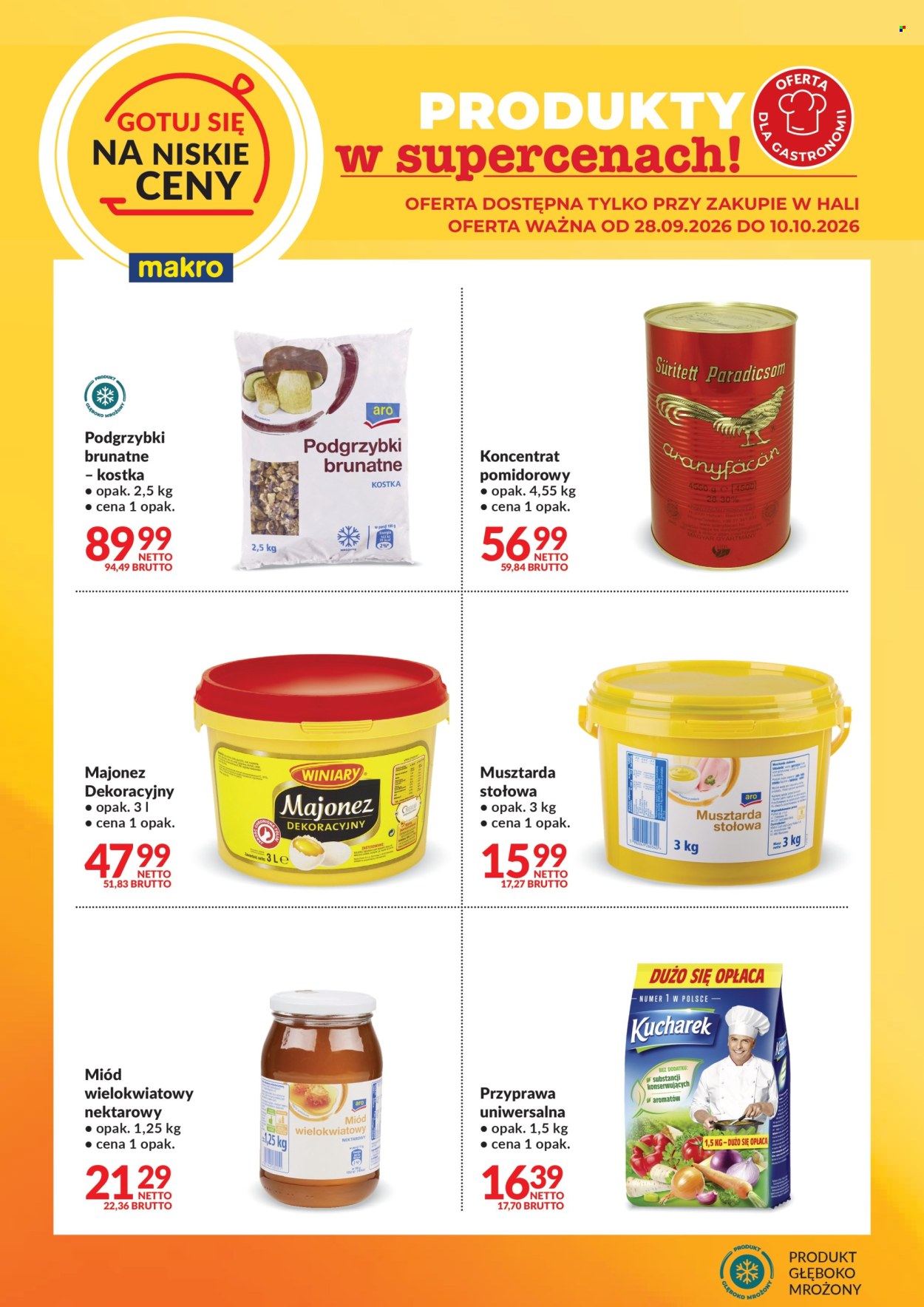 Gazetka Makro - 28.09.2026 - 10.10.2026. Strona 1