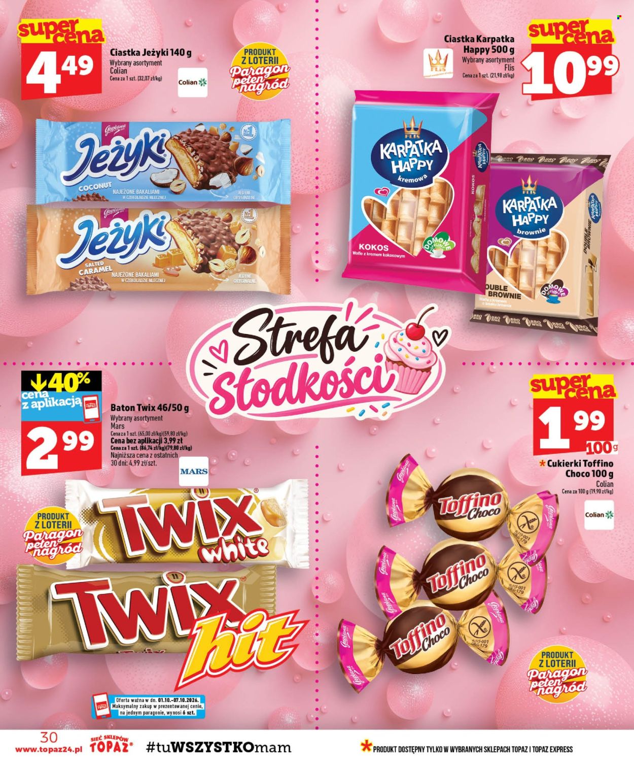 Gazetka Topaz - 1.10.2026 - 7.10.2026. Strona 30