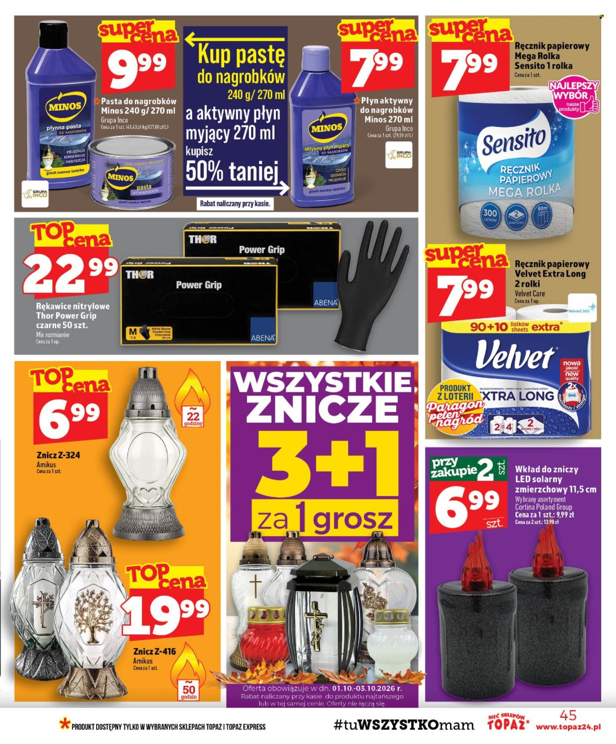 Gazetka Topaz - 1.10.2026 - 7.10.2026. Strona 45
