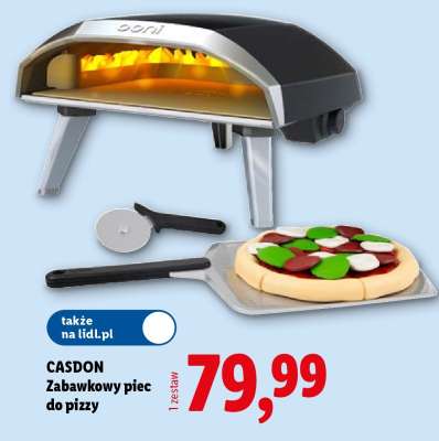 CASDON Zabawkwoy piec do pizzy