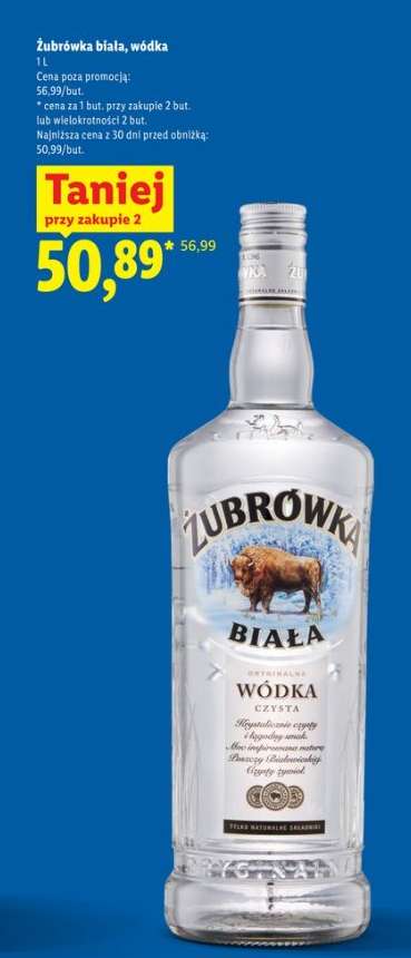 ŻUBRÓWKA BIAŁA Wódka