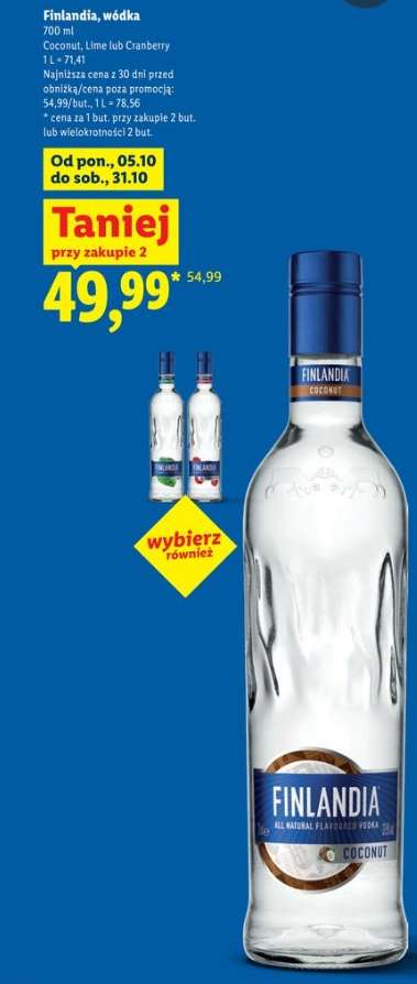 FINLANDIA Wódka