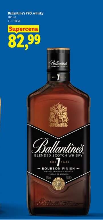 Ballantine's 7YO, whisky