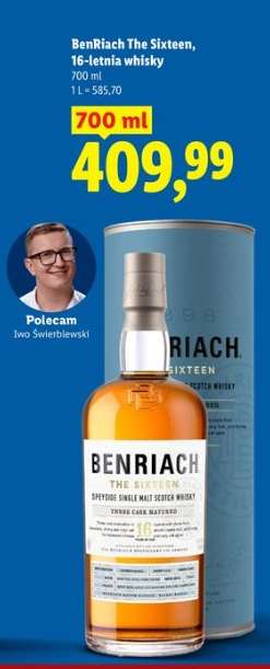 BenRiach The Sixteen, 16-letnia whisky