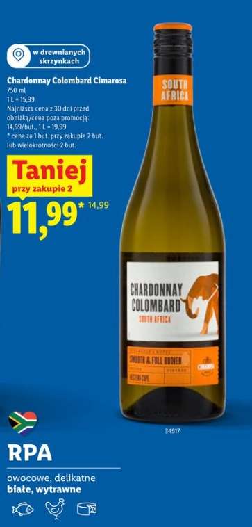 CHARDONNAY/COLOMBARD, CIMAROSA