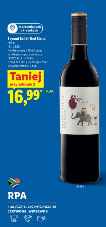 Beyond Belief Red Blend