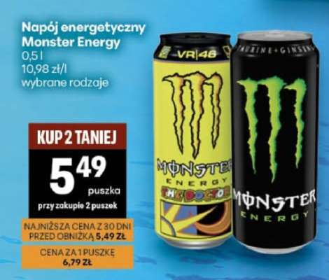 Napój energetyczny Monster Energy
