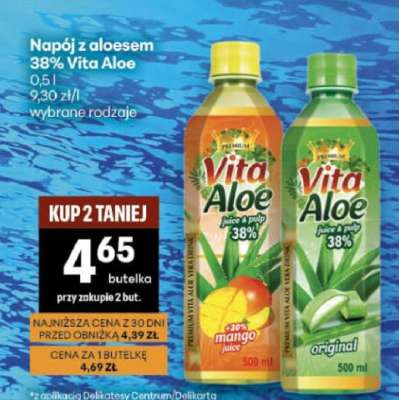 Napój z aloesem 38% Vita Aloe
