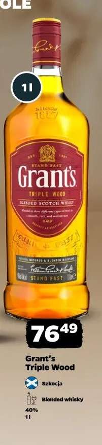 GRANT’S TRIPLE WOOD