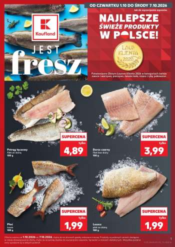 Gazetka Kaufland - 1.10.2026 - 7.10.2026.