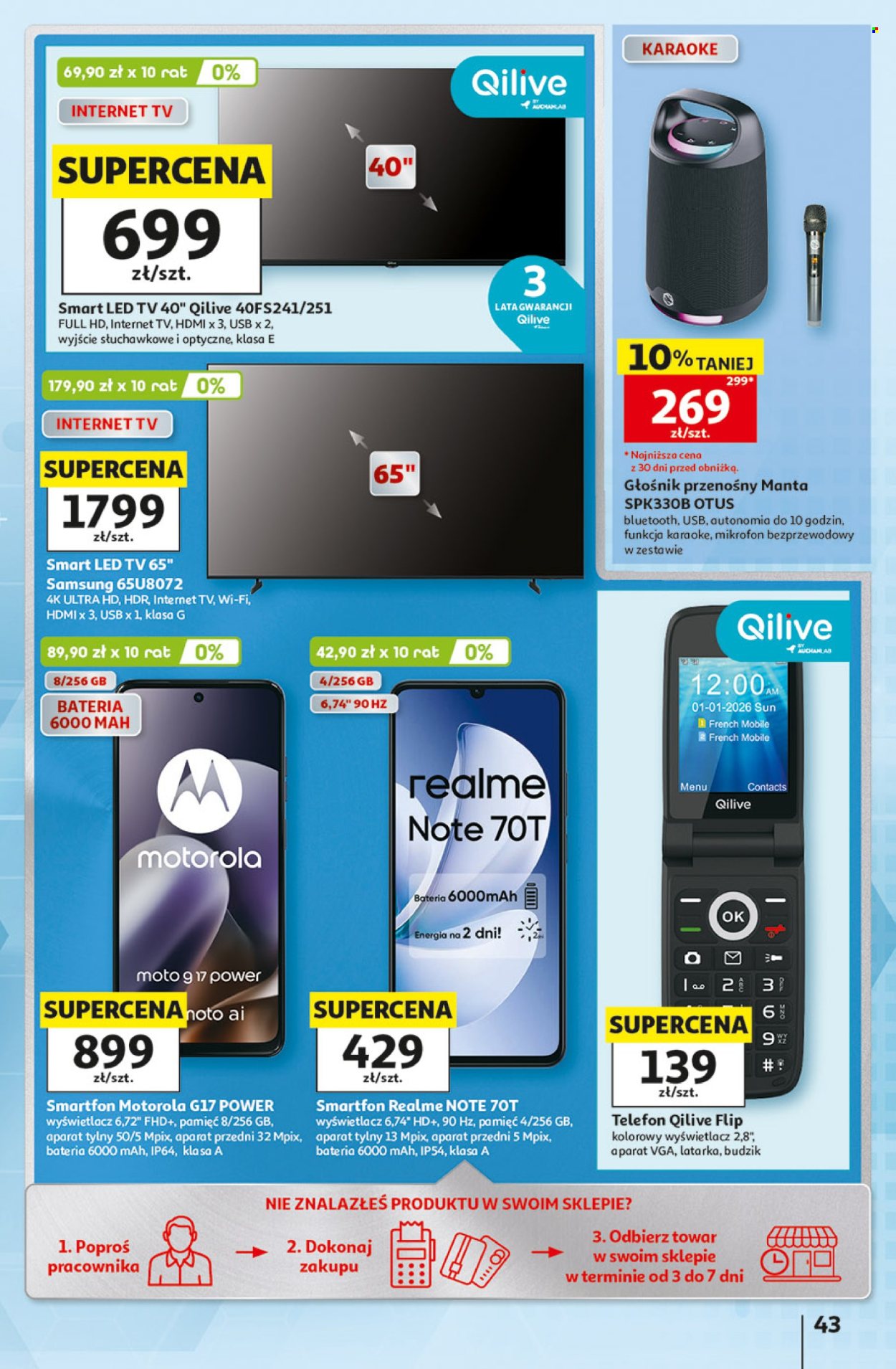Gazetka Auchan - 1.10.2026 - 7.10.2026. Strona 43