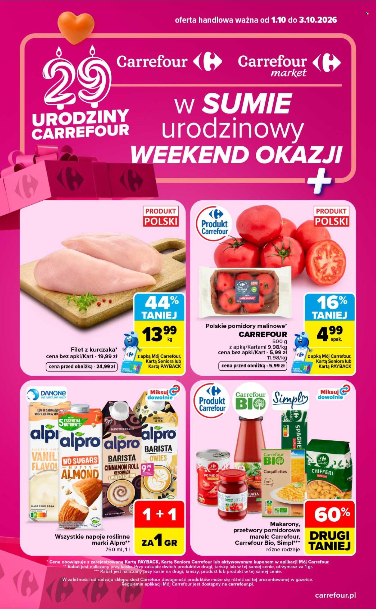 Gazetka Carrefour - 1.10.2026 - 3.10.2026. Strona 1