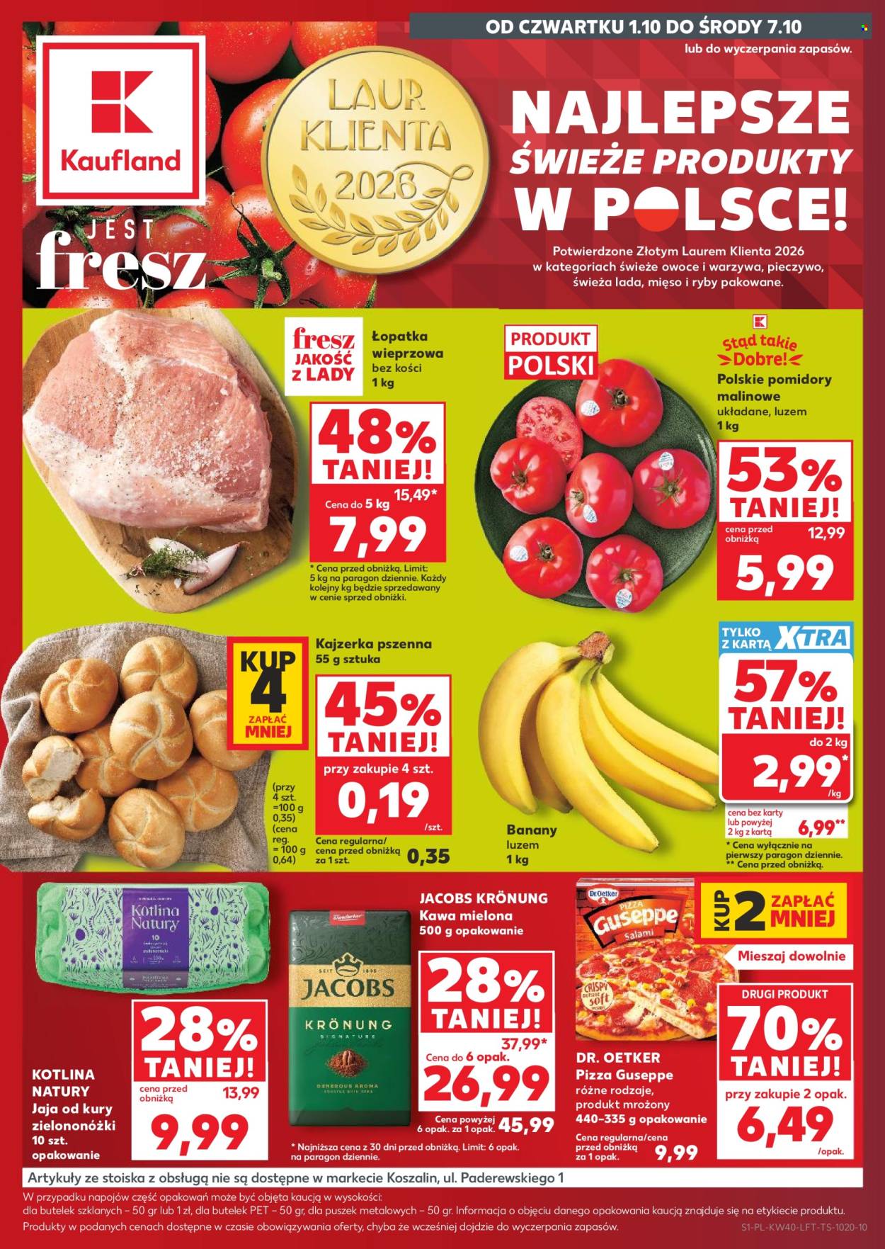 Gazetka Kaufland - 1.10.2026 - 7.10.2026. Strona 1