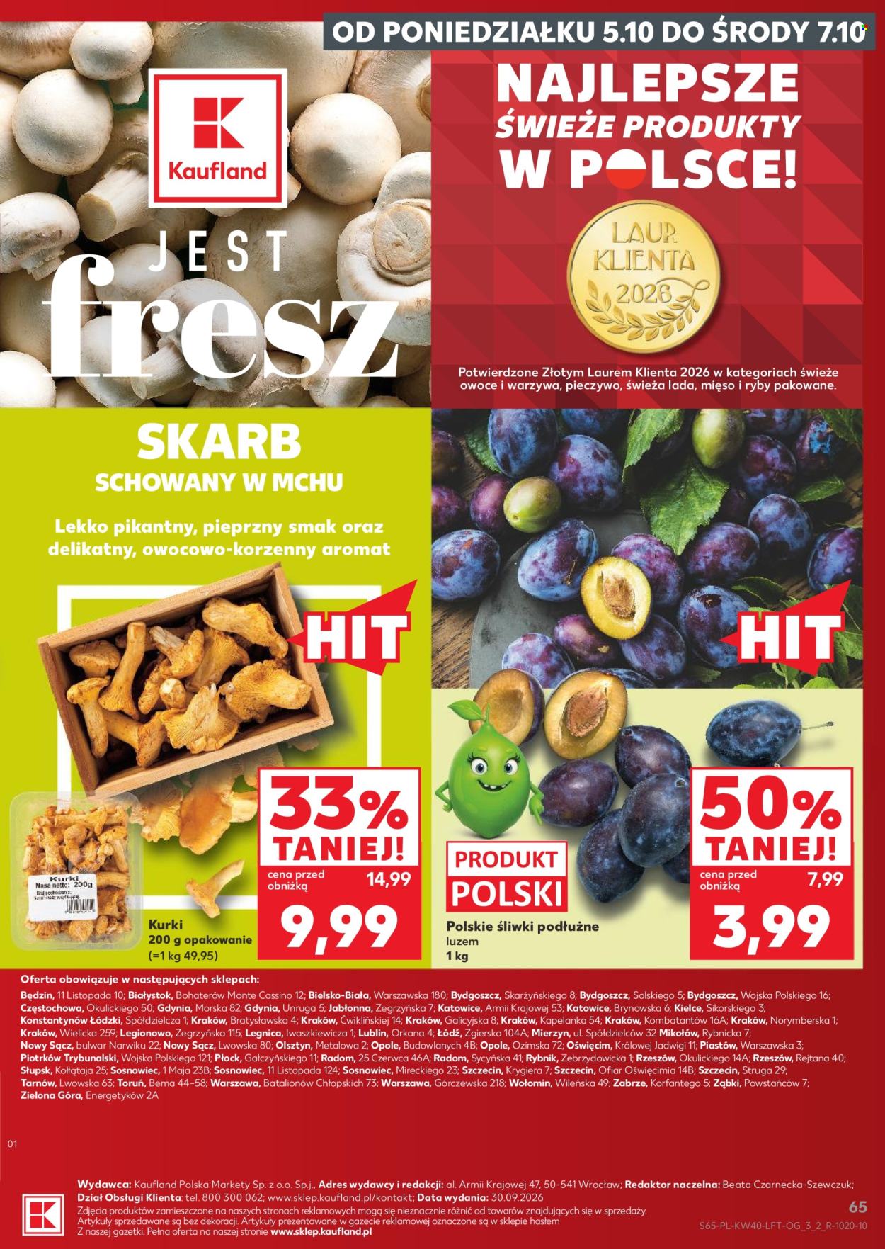 Gazetka Kaufland - 1.10.2026 - 7.10.2026. Strona 65