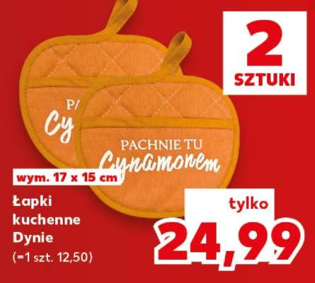 Łapki kuchenne Dynie