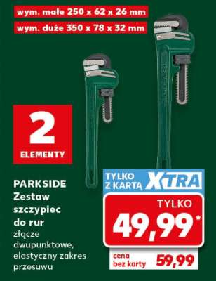 PARKSIDE Zestaw szczypiec do rur